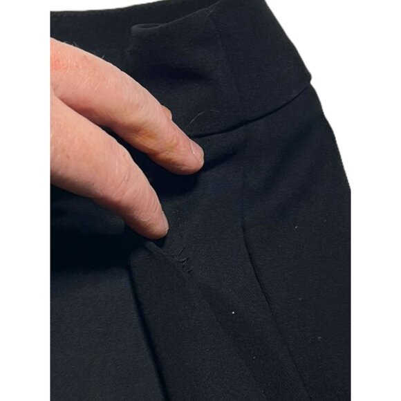 Women's White House Black Market Black Flare Pants Size 8 - Picture 7 of 9